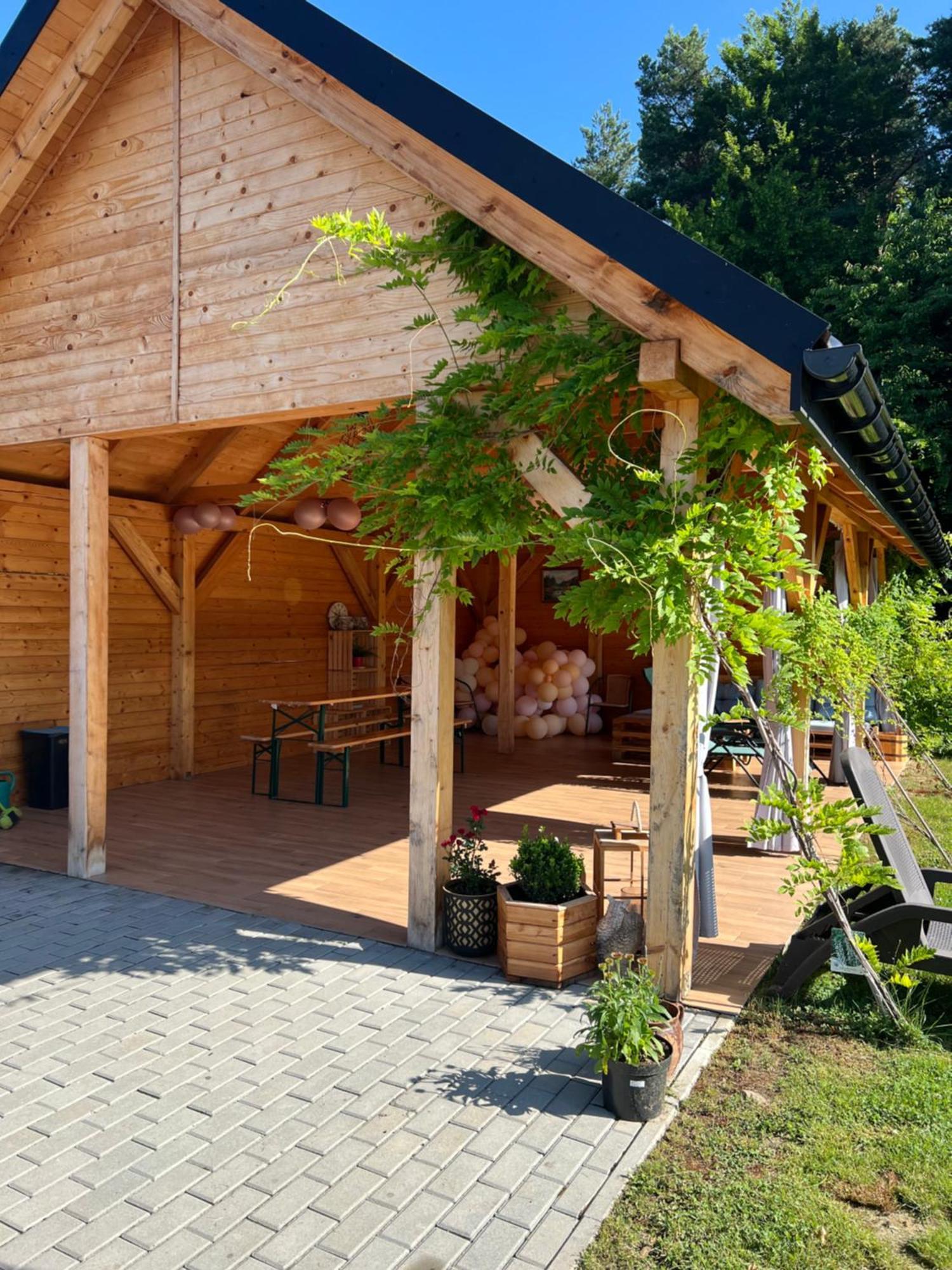Ferienwohnung Dom Na Borowkowym Wzgorzu Palesnica Exterior foto